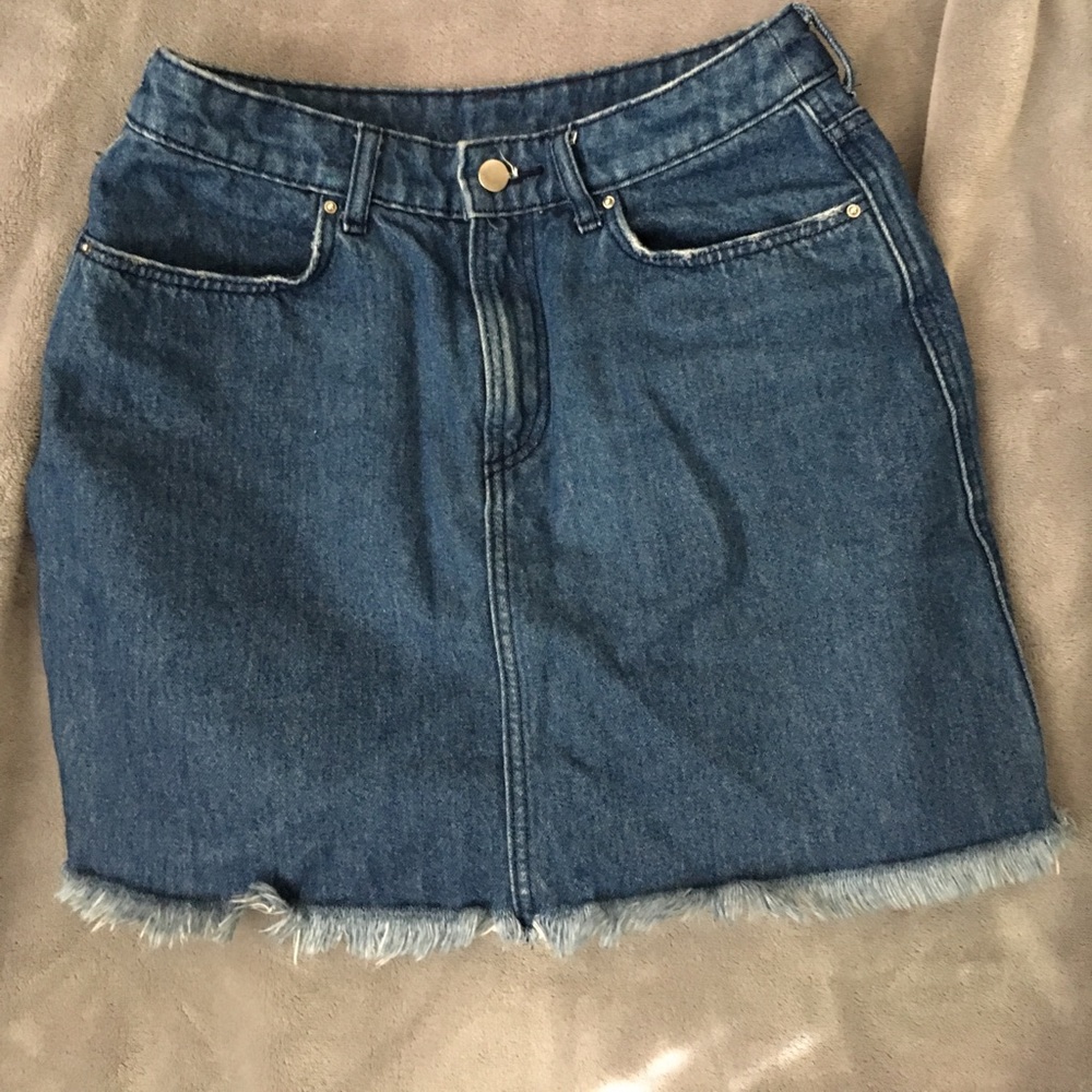 Denim skirt